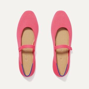 Rothy's Square Mary Jane Flats in Soirée Pink